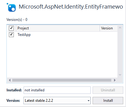 install the Microsoft.AspNet.Identity.EntityFramework package